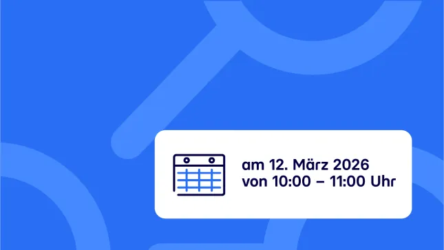 Event am 12.03.2026 von 10:00-11:00 Uhr