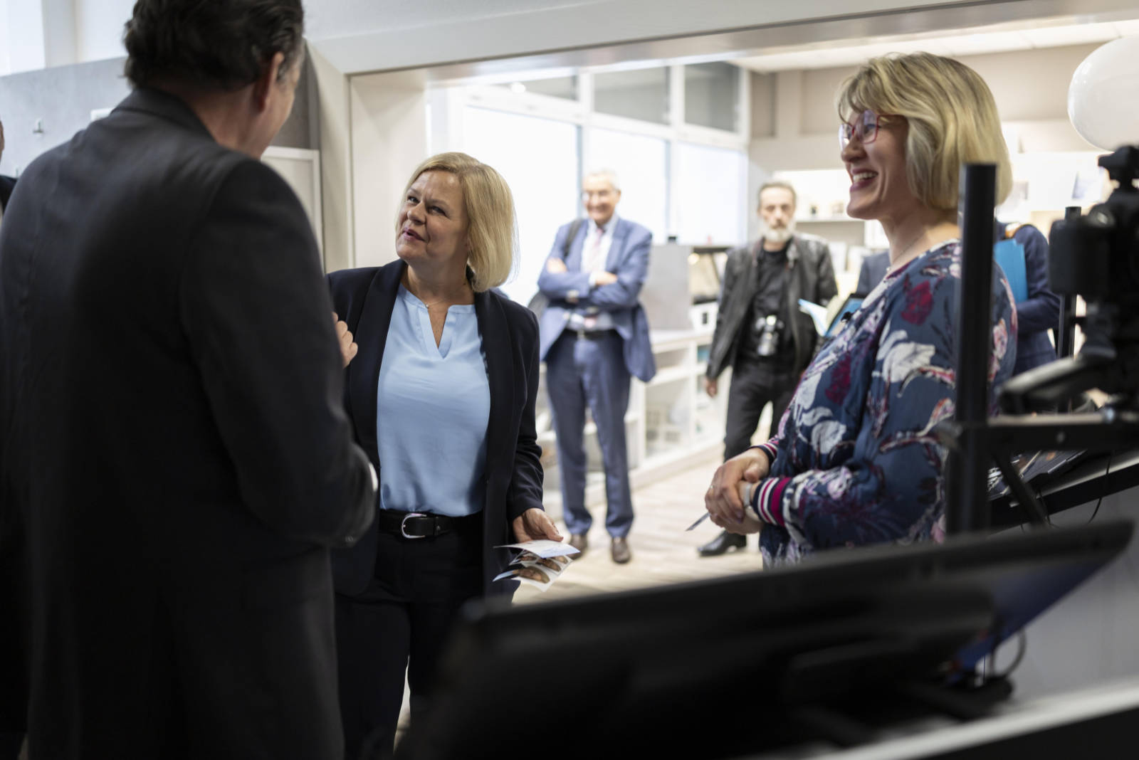 Nancy Faeser stellt System für biometrische Lichtbilder vor Nancy Faeser stellt System für biometrische Lichtbilder vor