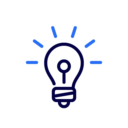 Piktogramm Glühbirne