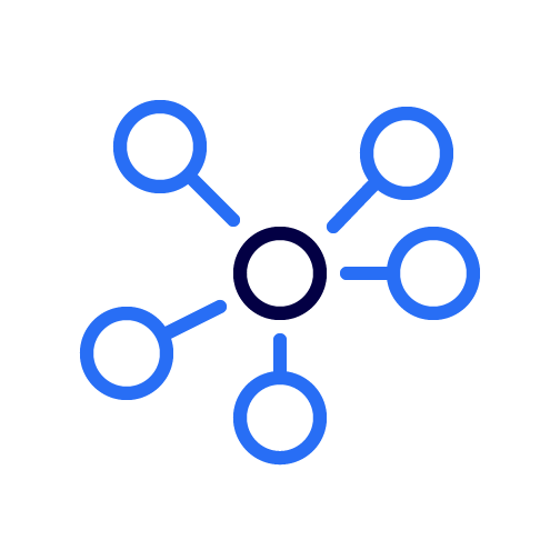 Graphical representation of a network