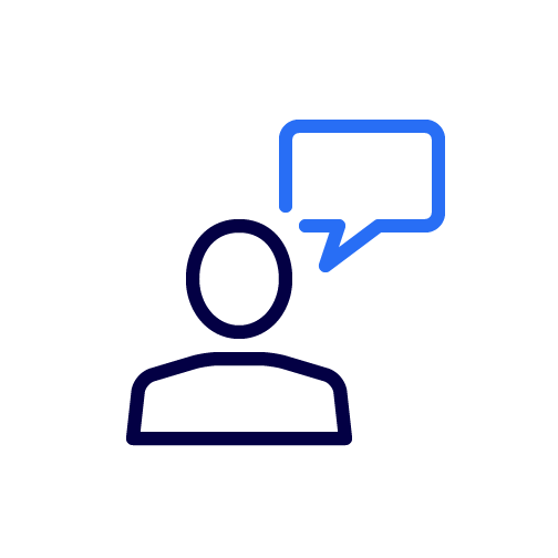 Pictogram person communication