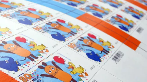 Briefmarke Sendung mit der Maus