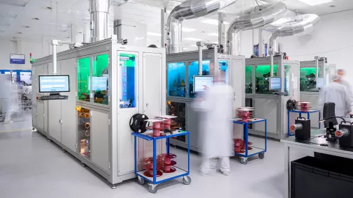 Produktionsanlage Produktionsanlage in der Bundesdruckerei GmbH