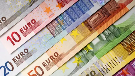 verschiedene Euro Geldscheine 
