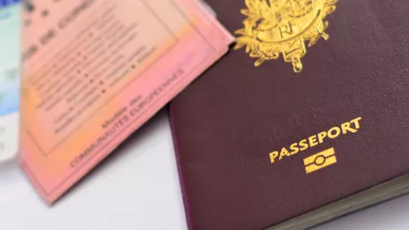 Detailansicht von Pass Ausweis