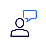 Pictogram person communication