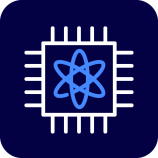 Piktogramm Quantencomputer