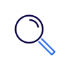 Pictogram magnifying glass