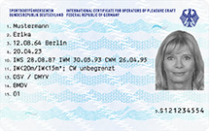 Sportbootführerschein Vorderseite