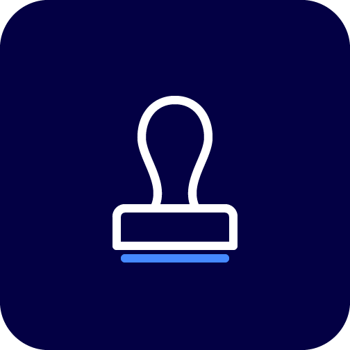 Piktogramm Stempel